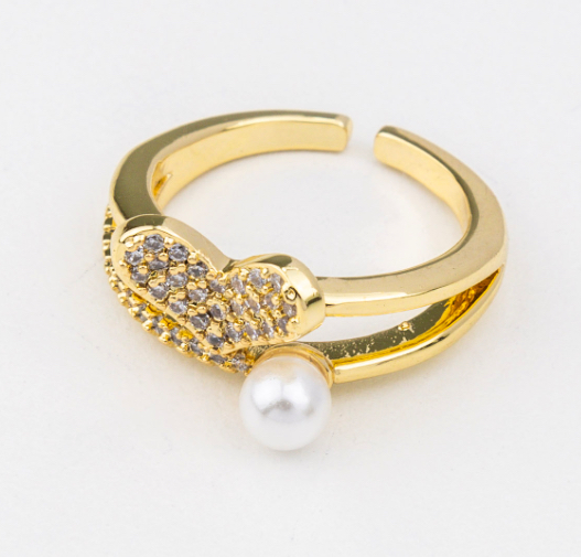 Pearl Heart Ring - Image 2